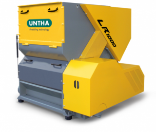 Untha LR1000 Wood Shredder Single Shaft Shredding System