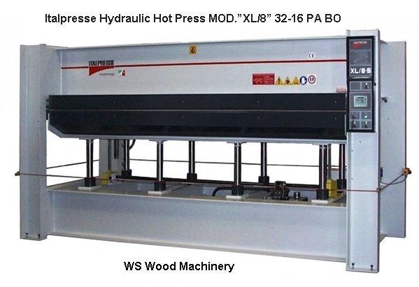 Italpresse XL8 Hydraulic Hot Press