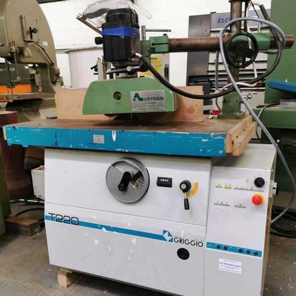 Used Griggio T 220 Spindle Moulder